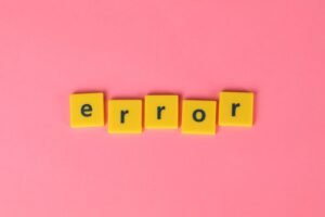common typing mistake router address